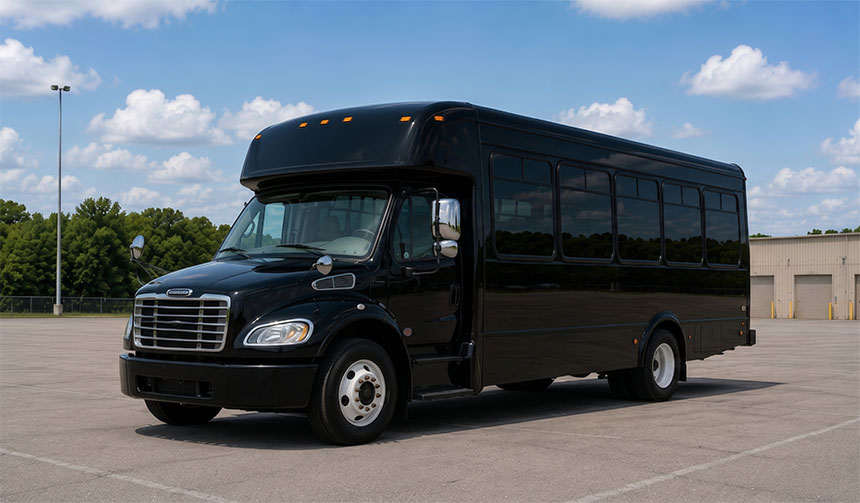 18-passenger minibus available for charter in Lafayette, LA