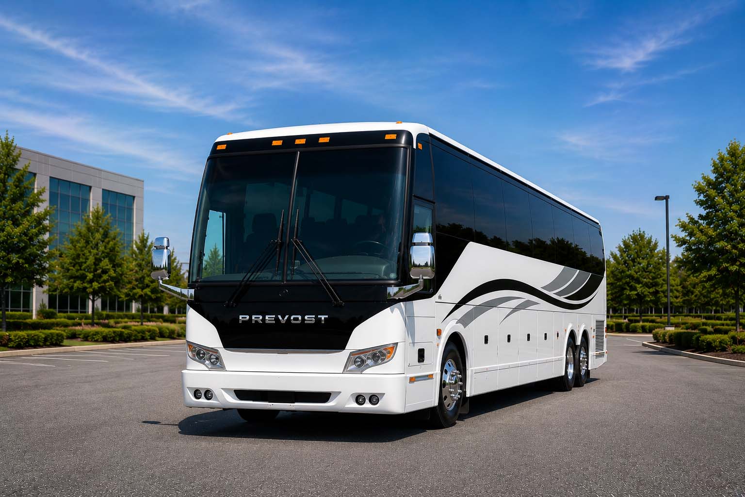 Charter bus rental in Lafayette, LA